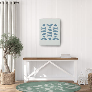 Escuela Nautical Chenille Rug