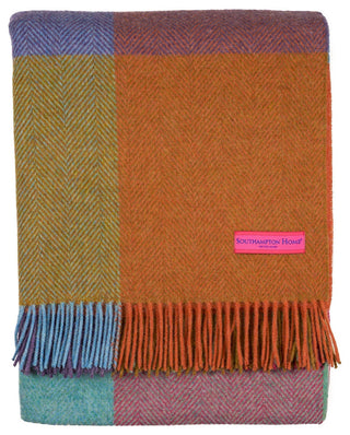 Southampton Home Kaleidoscope Merino Wool   Throw