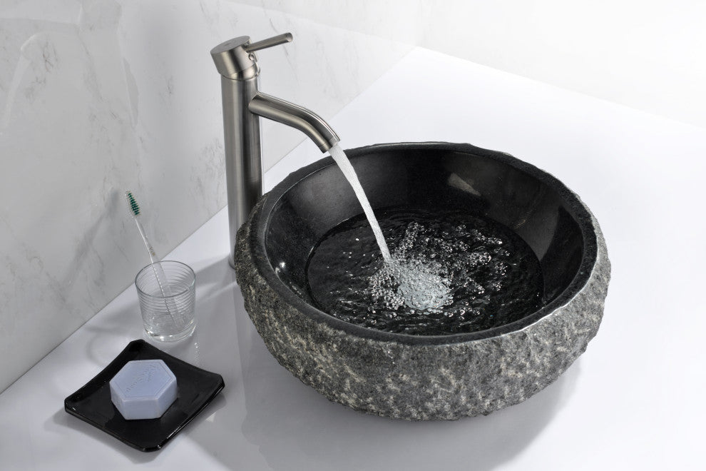 ANZZI Grahame Series Exotic Stone Bathroom Vessel Sink