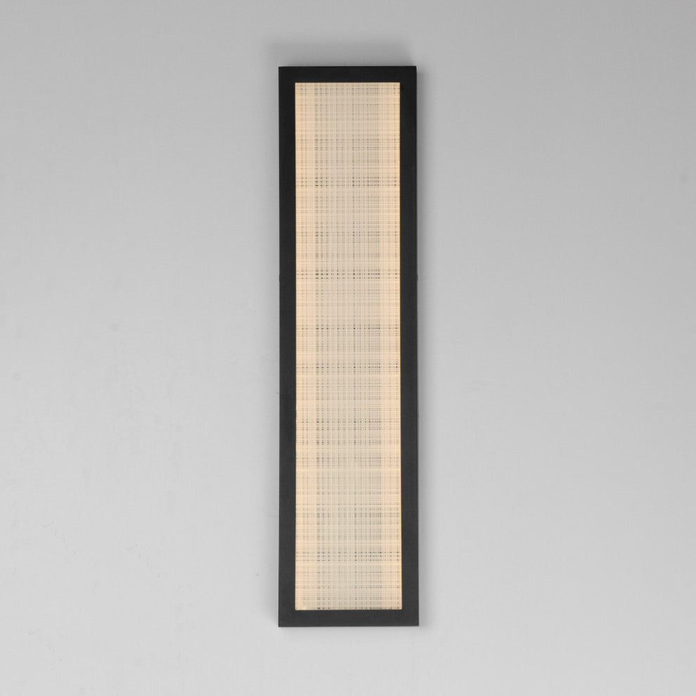 ET2 E30222-99 Highlander 6"W LED Vanity Light - 3000K - Black