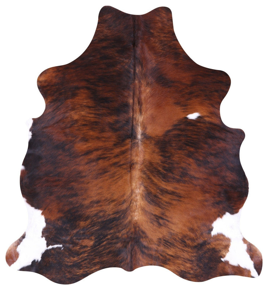 Brindle Natural Cowhide Rug 5' 10" X 5' 7" C2390