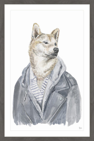 "Bad Boy" Framed Painting Print, 12"x18"