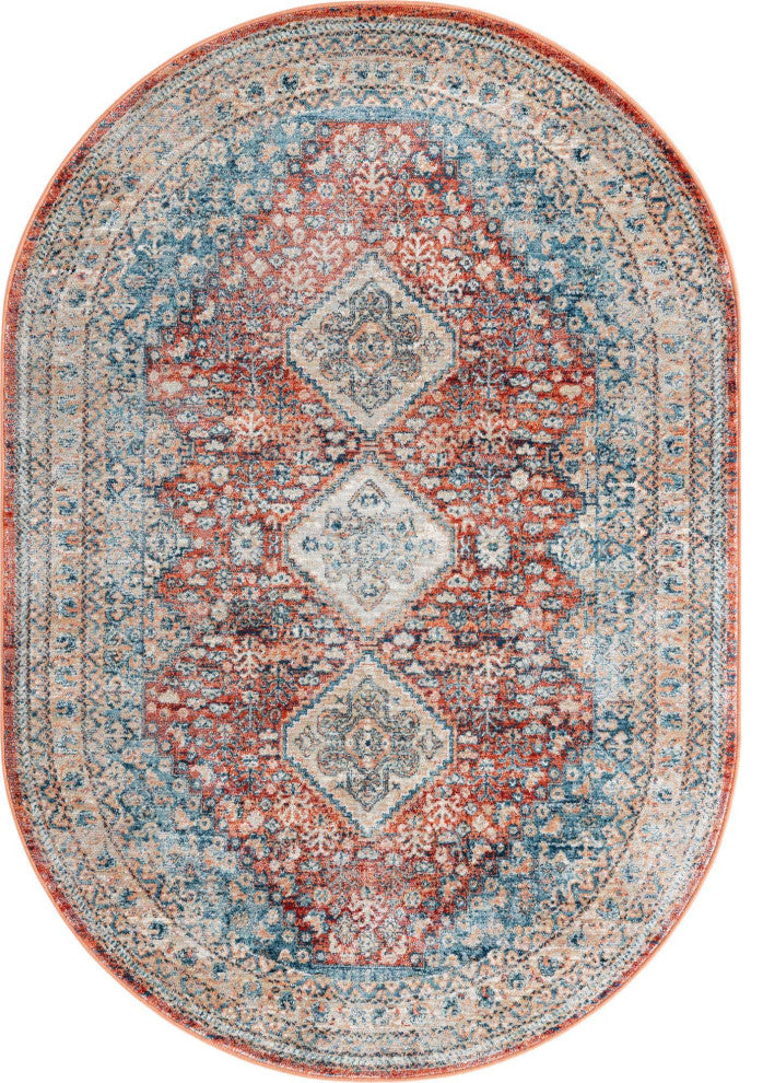 Unique Loom Newport Rosecliff Area Rug
