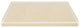 60"x32" Solid Surface Left-Hand Shower Base, Sea Shore