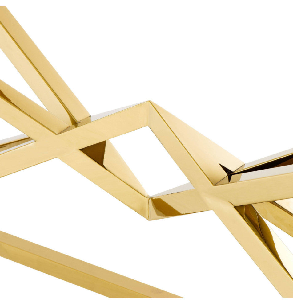 Brass Crossed-Leg Console Table | Eichholtz Connor L