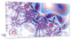 Beautiful Extraterrestrial Life Cells, Floral Canvas Art Print, 32"x16"