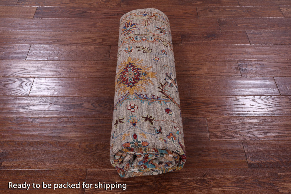 Hand-Knotted Persian Tabriz Wool Rug 5' 9" X 8' 7" - Q12928