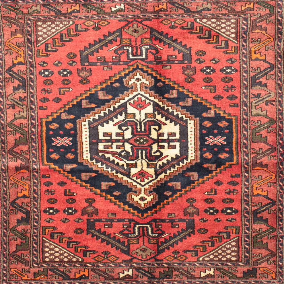 Ahgly Company Indoor Square Traditional Area Rugs, 7' Square