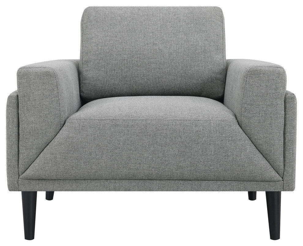 Rilynn Upholstered Track Arm Accent Chair Grey