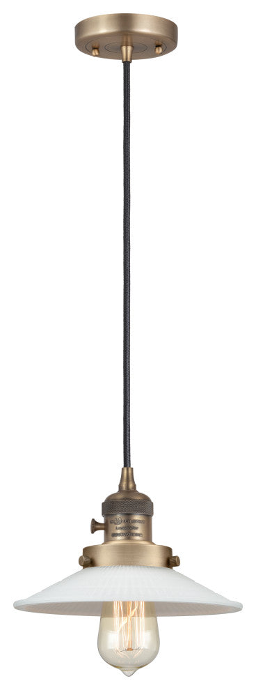 Innovations 201CSW-BB-G1 1 Light Mini Pendant, Switch, Brushed Brass