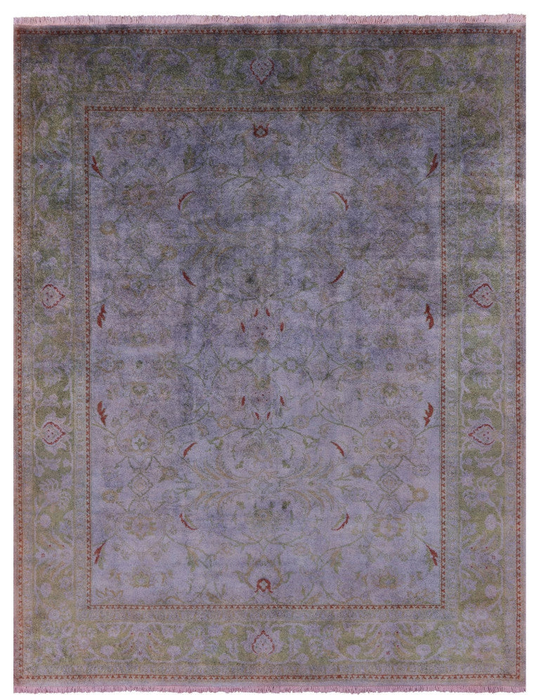 Hand Knotted Overdyed Full Pile Rug 8' 4" X 10' 6" - WR1566