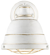 Golden Bartlett 1 Lt Wall Sconce, French White, French White Shade