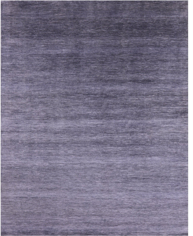 Hand-Knotted Savannah Grass Wool and Silk Rug 9' 2" X 11' 9" Q11921