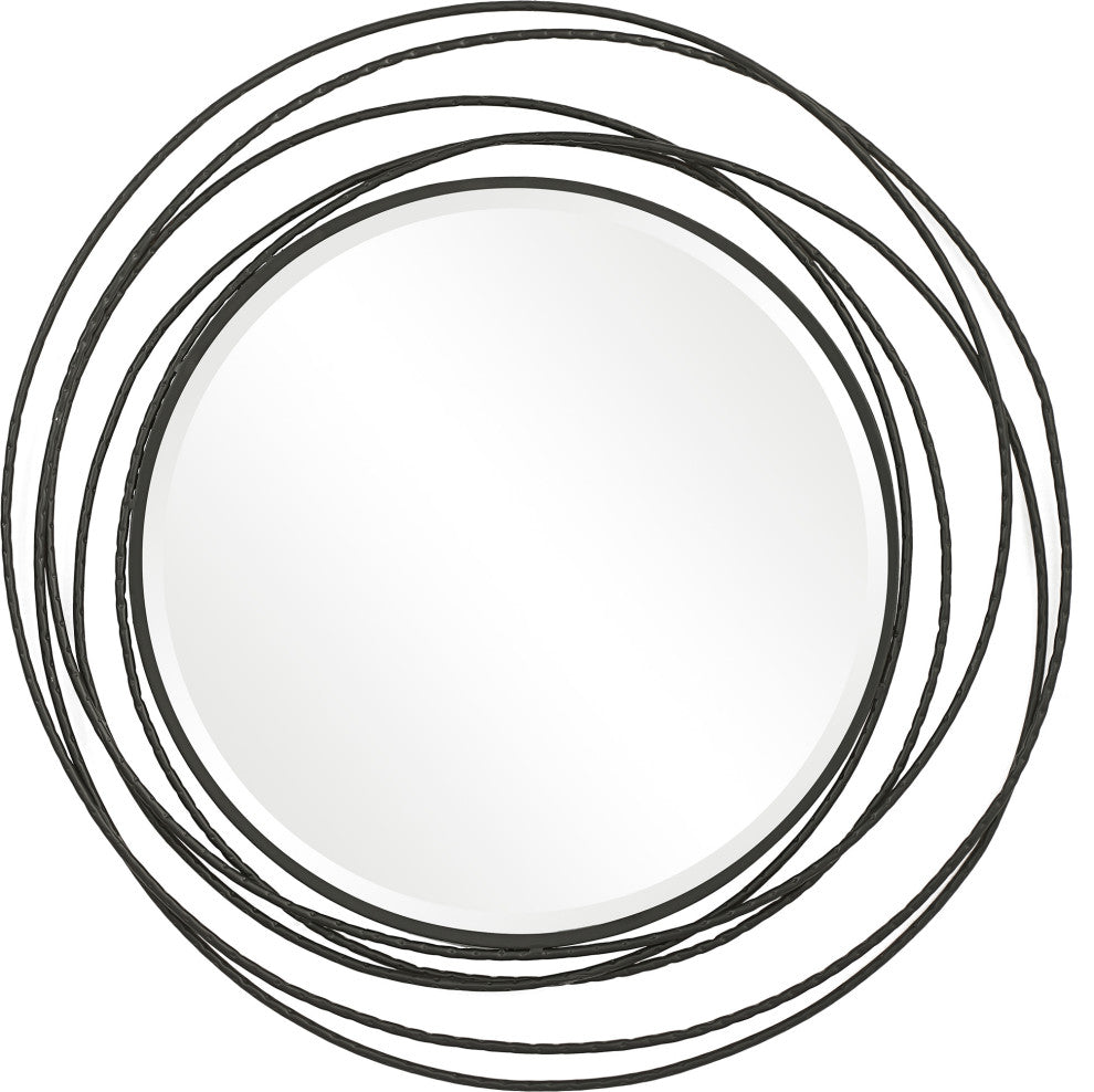 Uttermost Balkan Golden Square Mirror