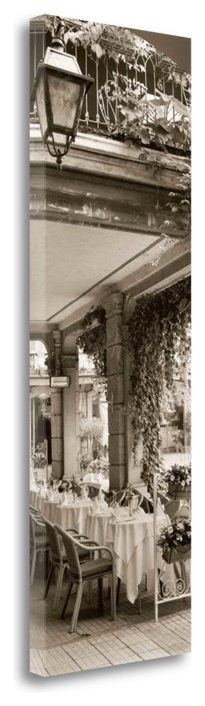 "Caffe Bellagio" By Alan Blaustein, Giclee Print on Gallery Wrap Canvas