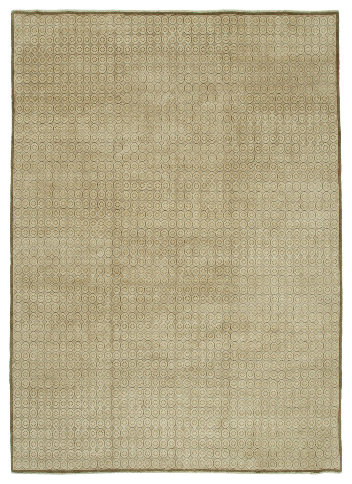 Rug N Carpet - Handwoven Oriental 8' 11" x 12' 6" One-of-a-Kind Oushak Area Rug
