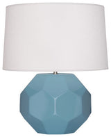 Franklin Table Lamp, Steel Blue
