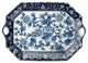 Blue and White 18" Platter