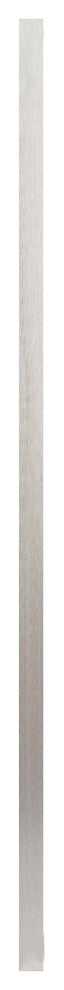 Rectangular Aluminum Framed Wall Mounted Bathroom Mirror, Brushed Nickel, 30" X 36";