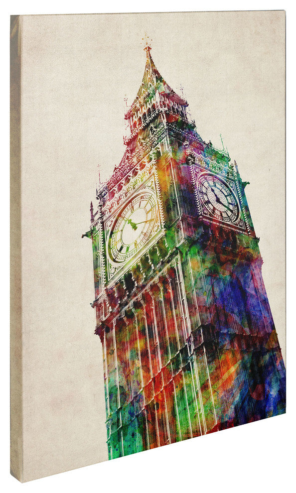 'Big Ben' Canvas Art by Michael Tompsett