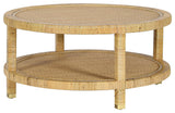 Amara Rattan Coffee Table, Natural