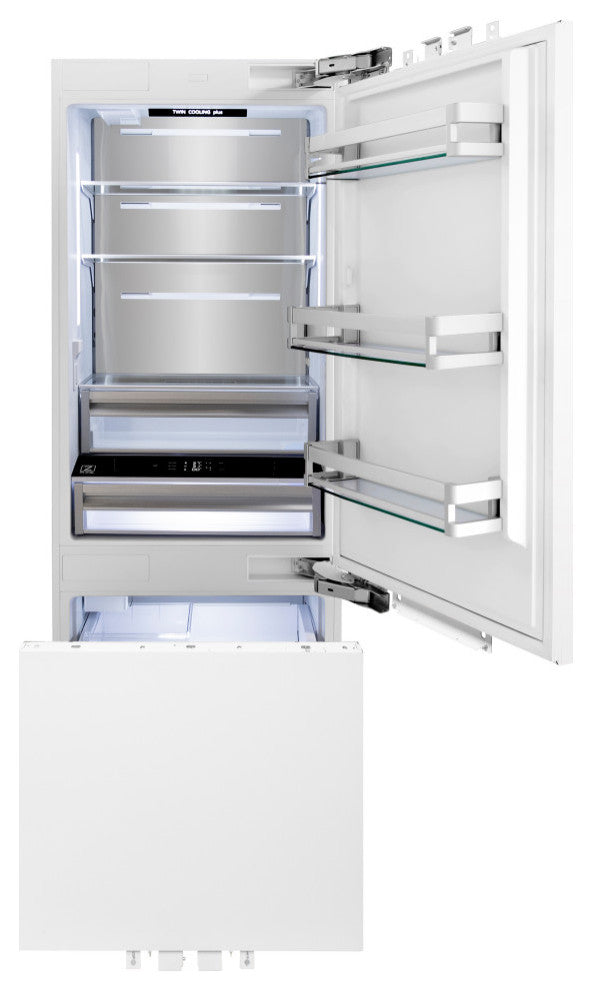 ZLINE 30" Built-in Refrigerator With a Gold Handle, RBIVZ-30-G