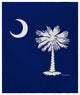 Betsy Drake Palmetto Moon Fleece Throw
