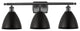 Ballston Dome Bath Vanity Light, Matte Black, Matte Black