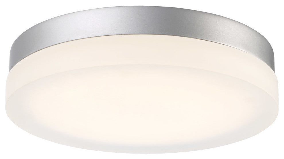 Circa 15" LED Round Flush Mount 2700K, Titanium