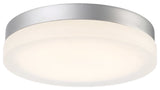 Circa 15" LED Round Flush Mount 2700K, Titanium