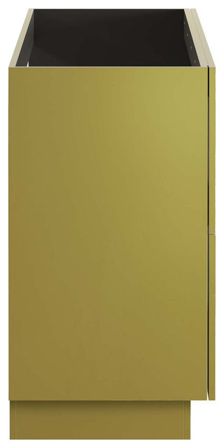 Quantum 48" Double Sink Bathroom Vanity - Black Gold