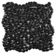 Mini Polished Black Pebble Tile