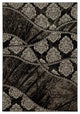 Linon Jewel Ybor Machine Made Polypropylene 5'x7'6" Rug in Brown