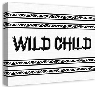 Wild Child 24x20 Canvas Wall Art