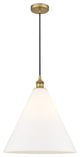 Innovations 616-1P-BB-GBC-161 1-Light Pendant, Brushed Brass