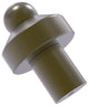 1" Cabinet Knob, Antique Brass