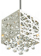 Eternity 1 Light Pendant With Chrome Finish