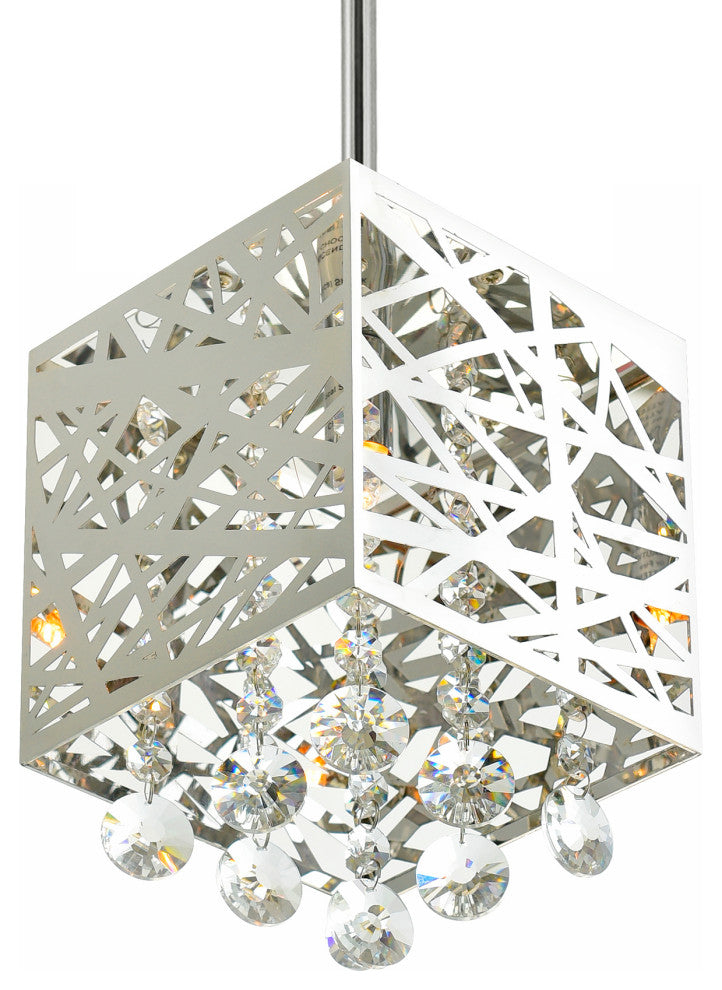 Eternity 1 Light Pendant With Chrome Finish