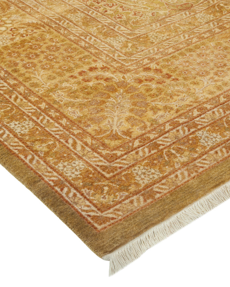 Mogul, One-of-a-Kind Hand-Knotted Area Rug Green, 9'4"x11'10"