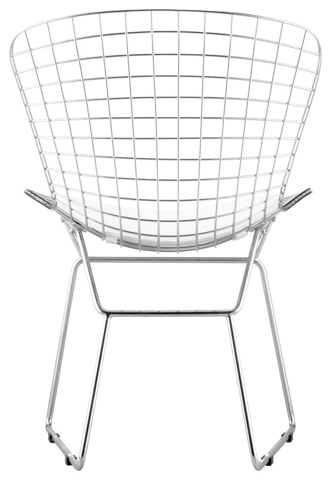 Wire Dining Chair (Set of 2) Chrome