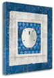 "Sea Shell I On Blue" By Belinda Aldrich, Giclee Print on Gallery Wrap Canvas