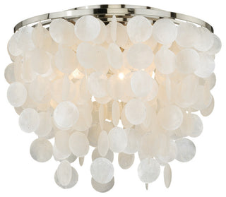 Elsa Capiz Shell 16" Flush Mount