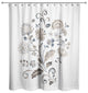 Paisley Floral 2 71x74 Shower Curtain