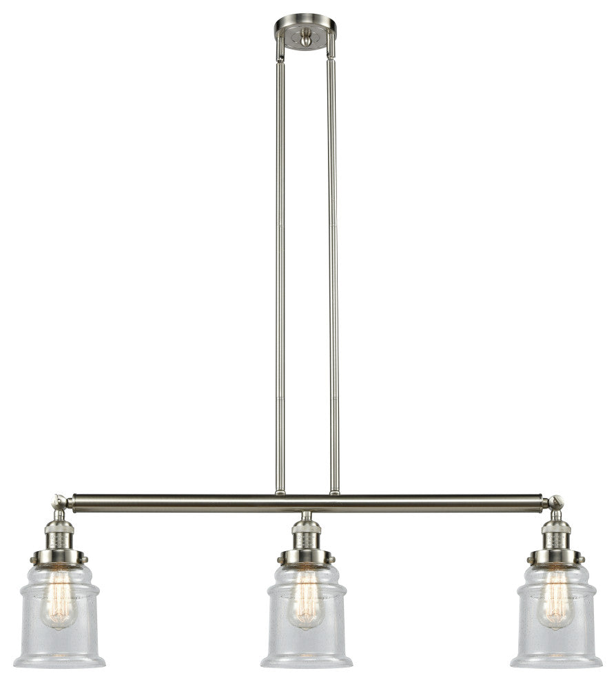 Innovations Lighting 213-Sn-G184 3 Light Island Light