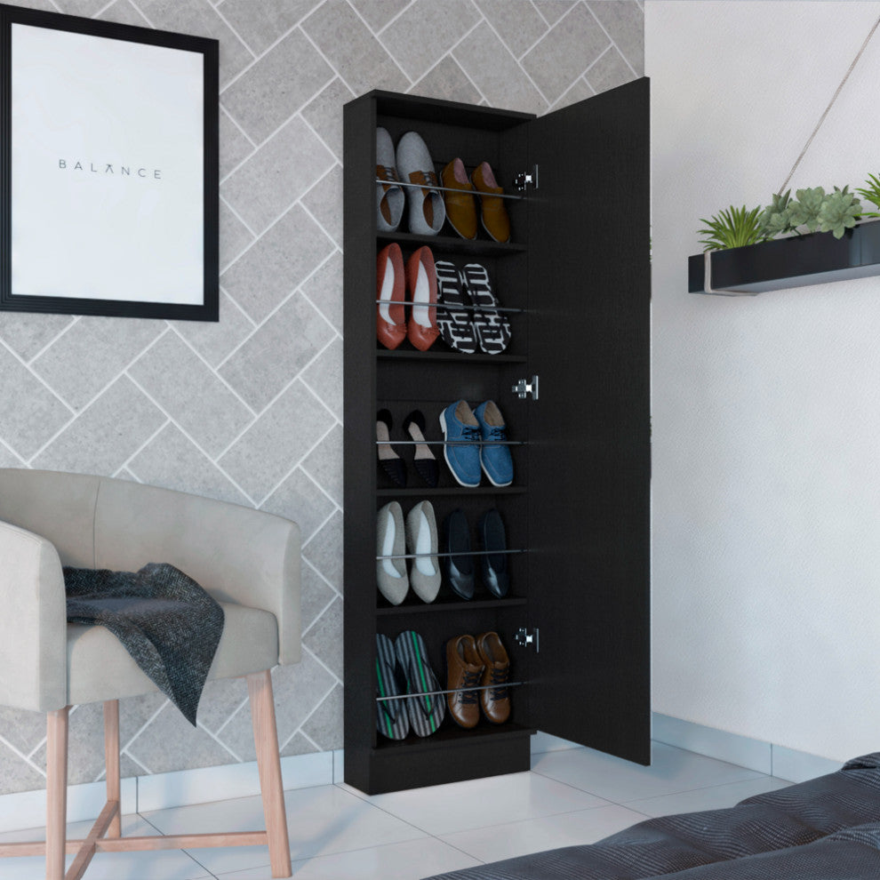 Shoe Rack Chimg, Bedroom, Black