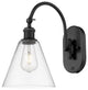 Innovations 518-1W-BK-GBC-82-LED 1-Light Sconce, Matte Black