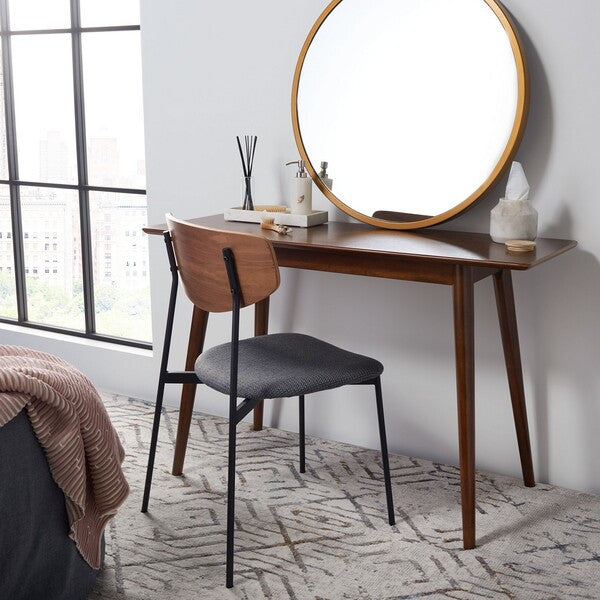 Safavieh Sasharose Makeup Table Walnut