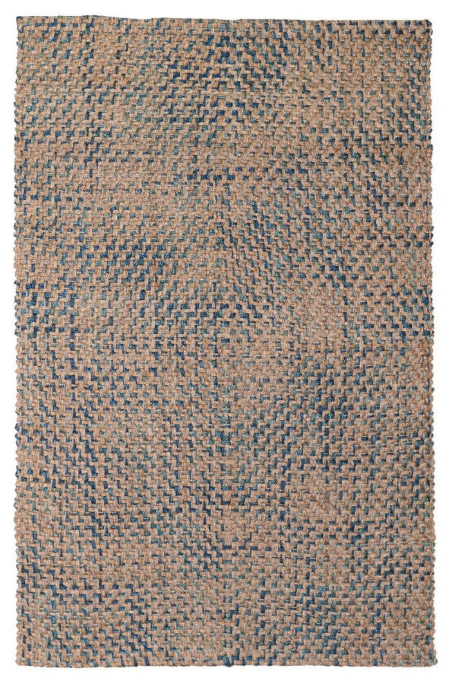 Classic Home Ladera Diamd Navy/Turquoise 5x8 Rug