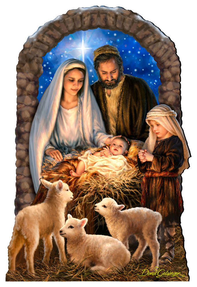 Miracle Nativity Home and Outdoor Decor by Dona Gelsinger