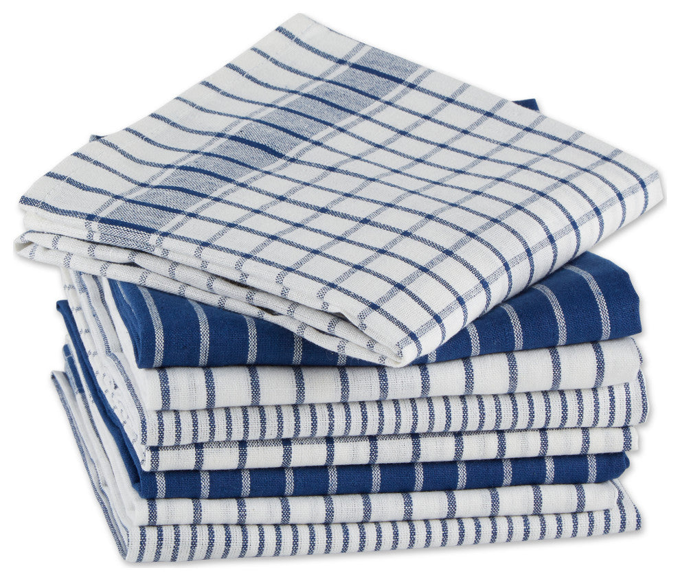 Nautical Blue Basic Dishtowel (Set of 8)